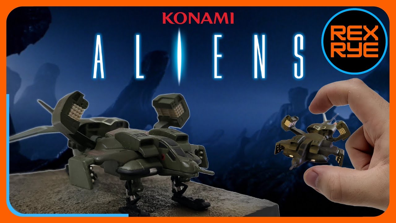 Konami SF Movie Selection Aliens UD-4 Cheyenne Dropship Review