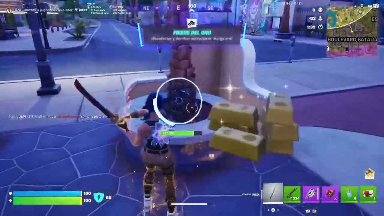 Yo jugue al Fortnite en PS4 Pro