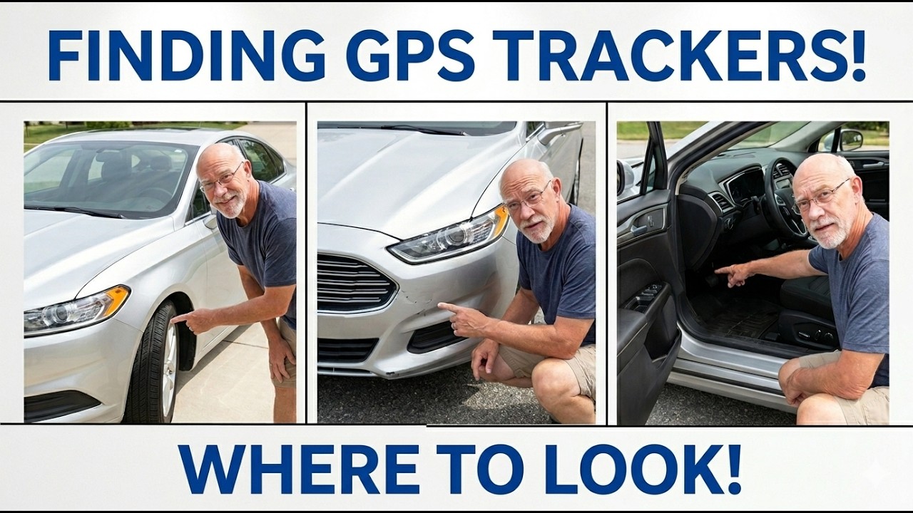 Top 3 Car Tracker Hiding Spots!