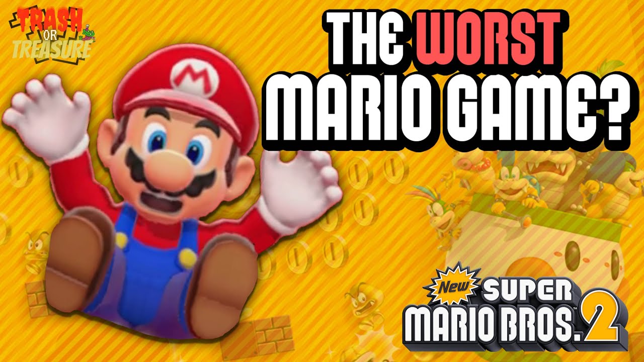 A Critical Look At The Most Monotonous Mario Game- New Super Mario Bros. 2