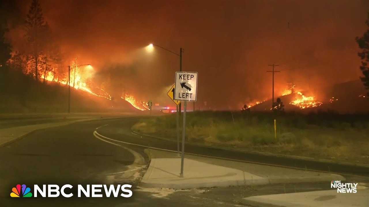 Dangerous wildfires in Washington burn thousands of acres