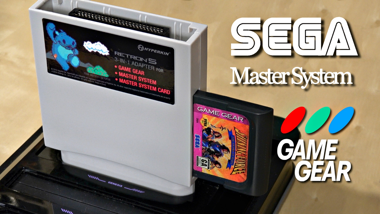 Играйте в игры Sega GAME GEAR & MASTER SYSTEMS в HD! Обзор адаптера RetroN 5