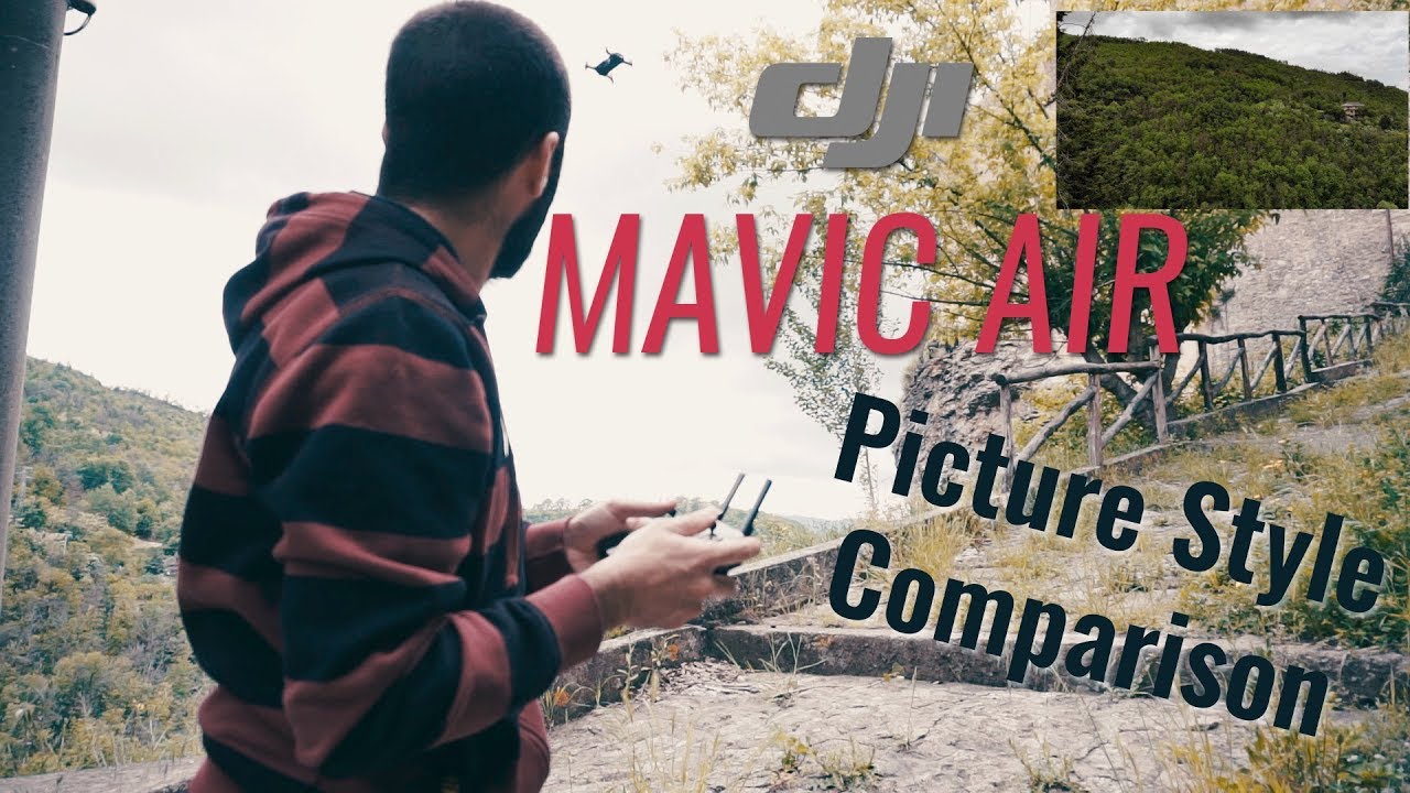MAVIC AIR Picture Profiles D-Cinelike - #dazeroadrone episode 004 (ITA italiano)