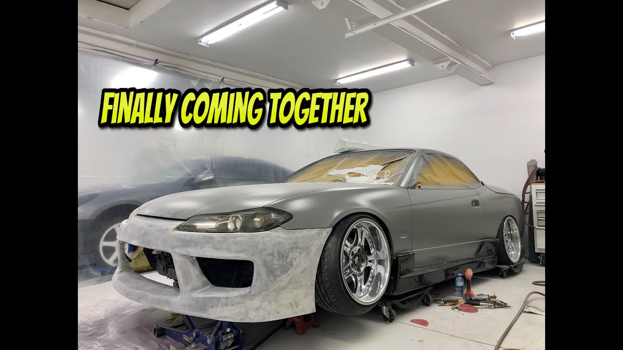 BUILDING CUSTOM FRONT BUMPER FOR MY S15 SILVIA