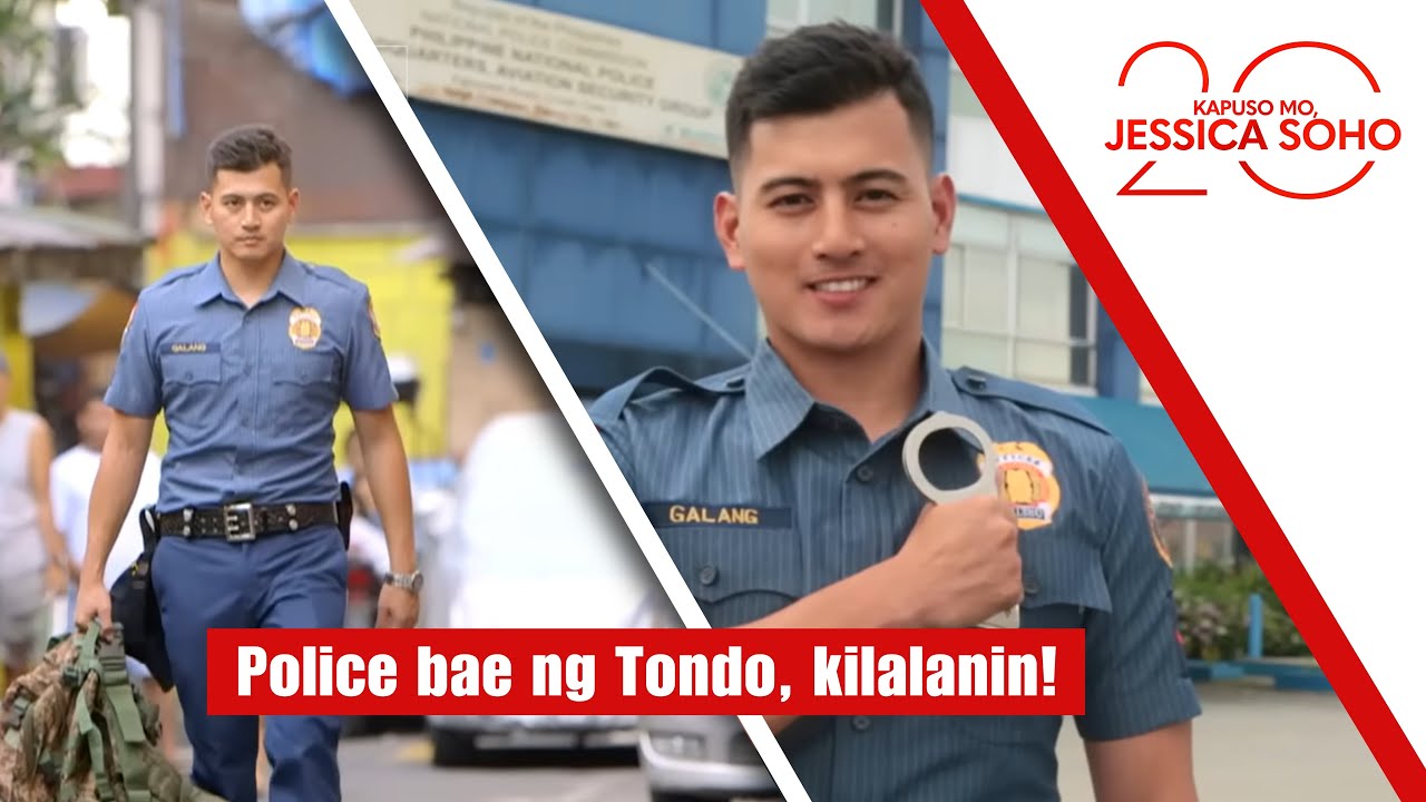 Police bae ng Tondo, kilalanin! | Kapuso Mo, Jessica Soho