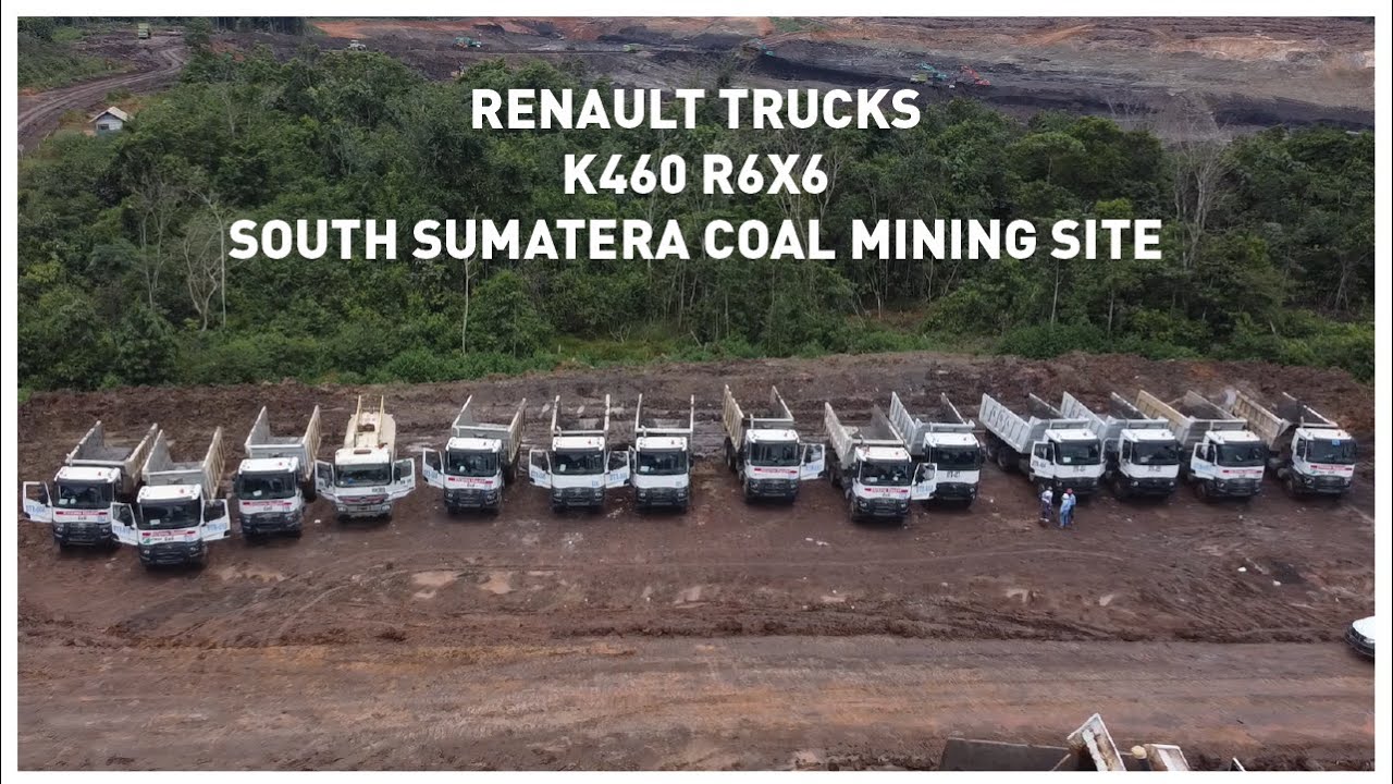 Highlight Renault Trucks K460 R6x6 South Sumatera Coal Mining Site Indonesia