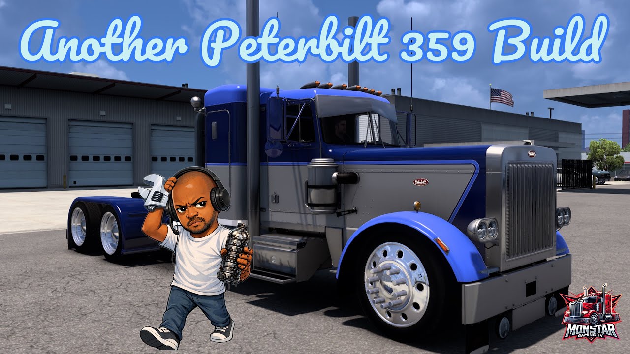 American Truck Simulator - Saturday Haul In The 359 Peterbilt