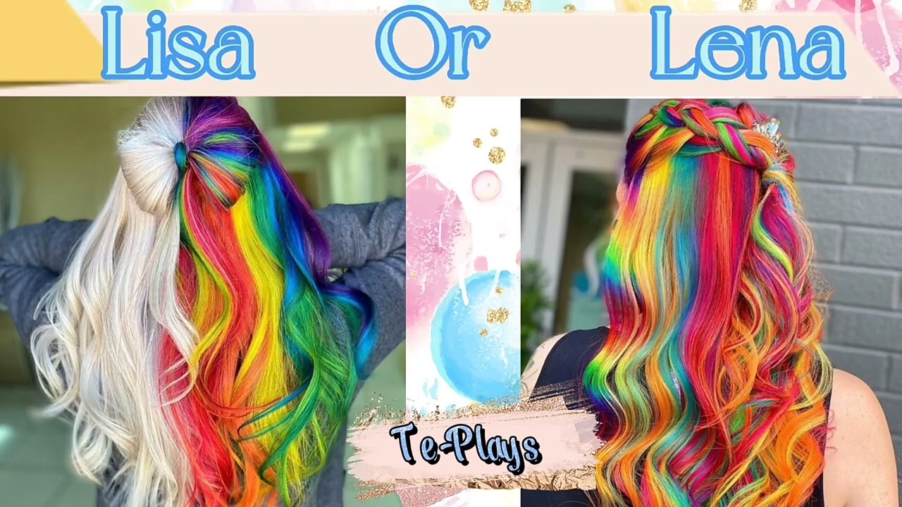 Lisa Or Lena 💖  [Hair edition] #lisalena #lisaandlena #lisaorlena
