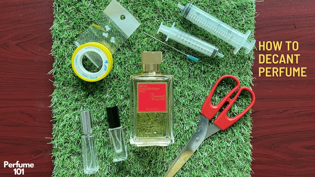 How to DECANT your Perfume ? | (Class #8)