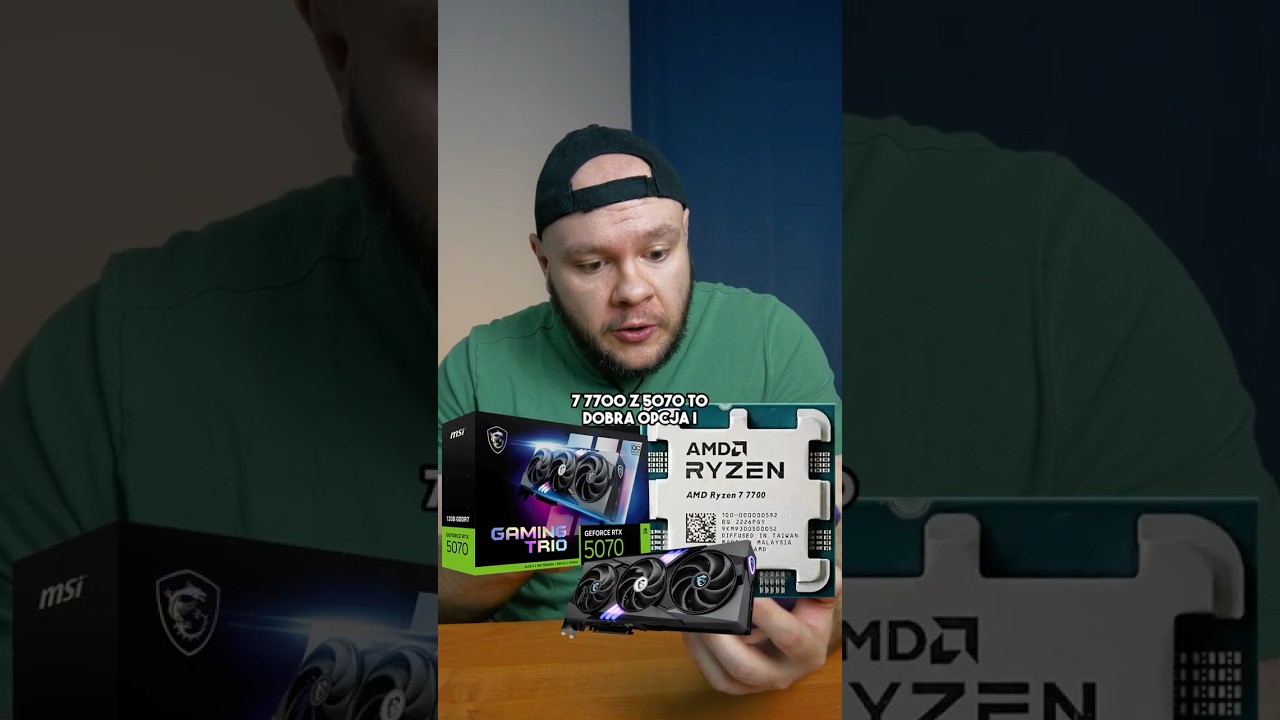 Ryzen 7 7700 + RTX 5070 &ndash; idealny duet bez bottlenecka?