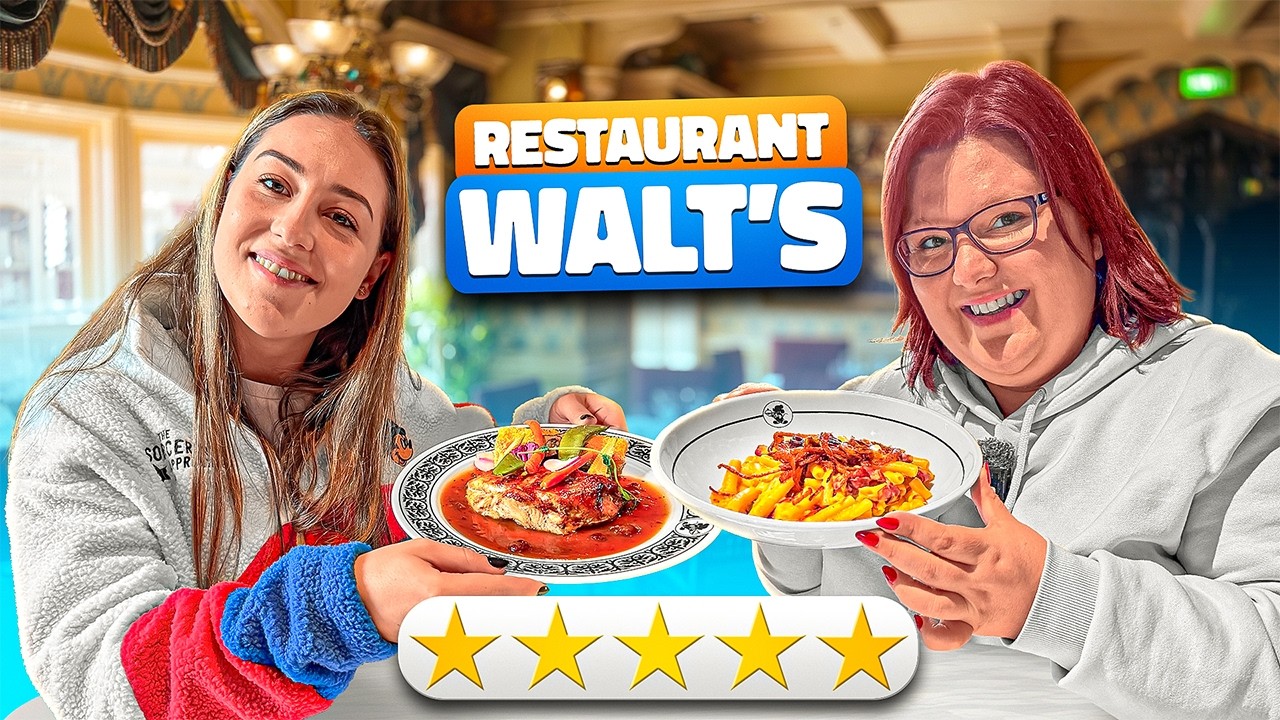 EXPÉRIENCE MAGIQUE AU WALT'S RESTAURANT : les meilleurs Cast Members de Disneyland Paris ?!