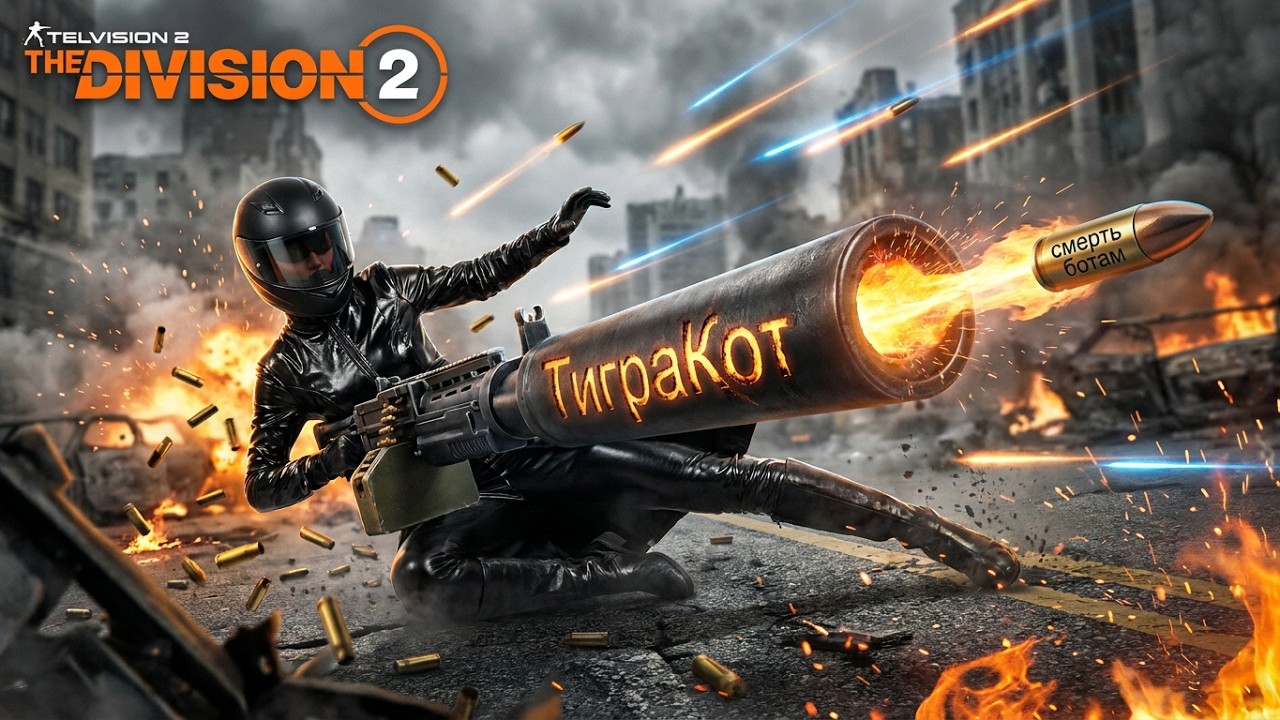 The Division 2 Боевик рвет ботов
