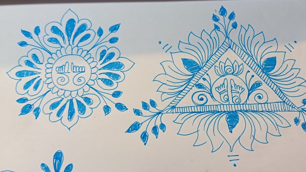 Chota Jhoti chita designs (part 3)#gurubarjhoti #odishajhotichita