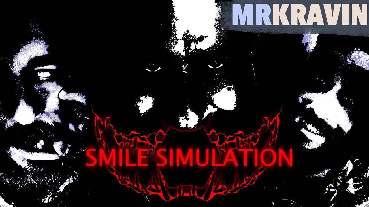 SMILE SIMULATION - De-Smile or Die! Psychological Horror Game, Full Playthrough