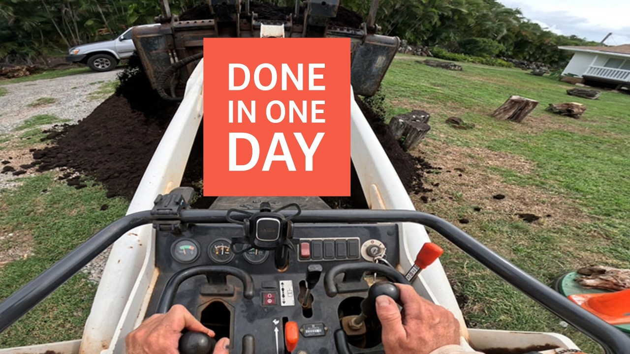 DONE IN ONE DAY...UTILIZE ATTACHMENTS WITH YOUR MT100 AND EARN MONEY $$$.