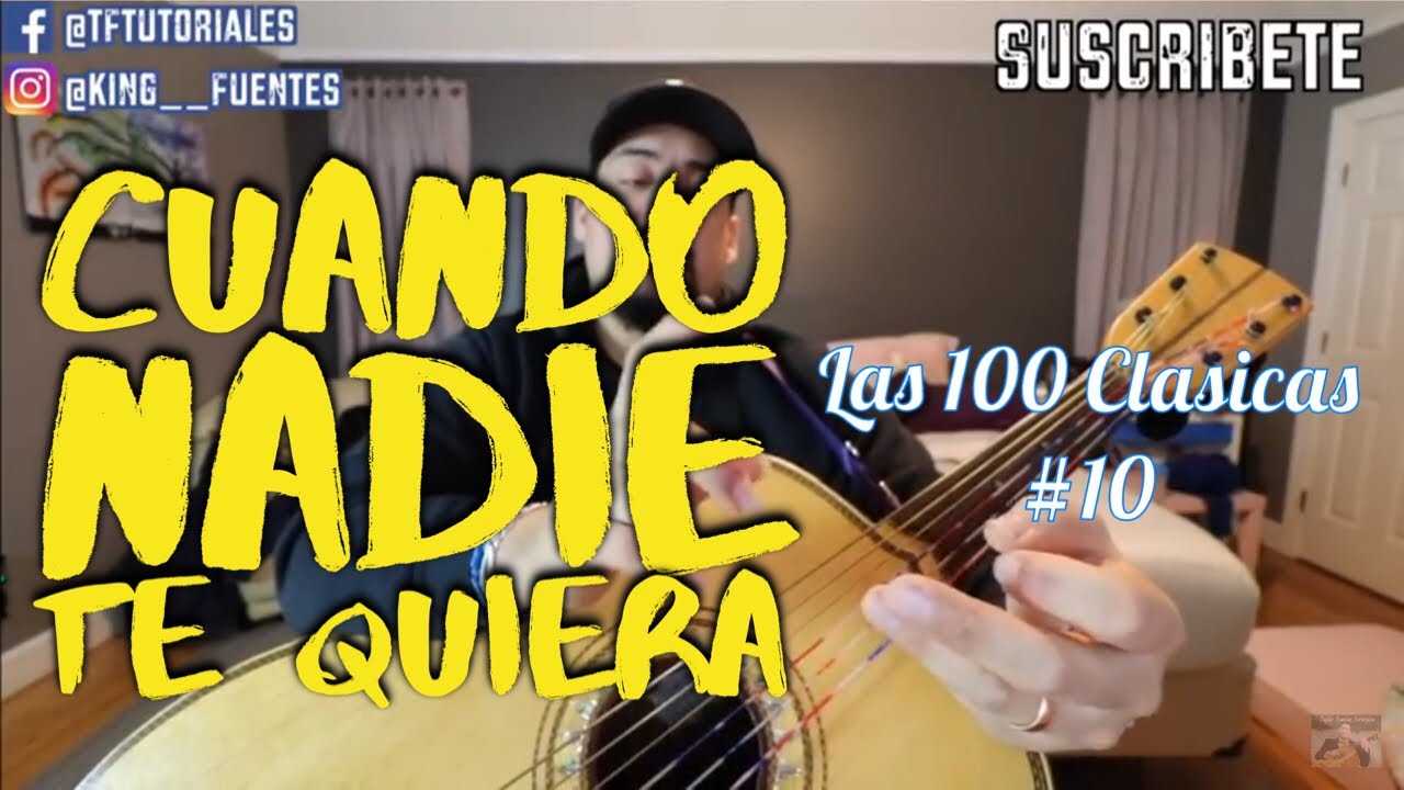 Como Tocar Guitarron 'Cuando Nadie Te Quiera'
