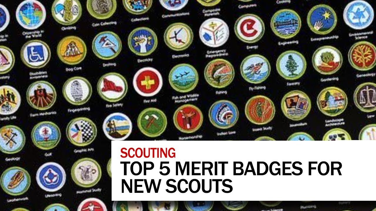 Top 5 Merit Badges for New Scouts [SMD158]
