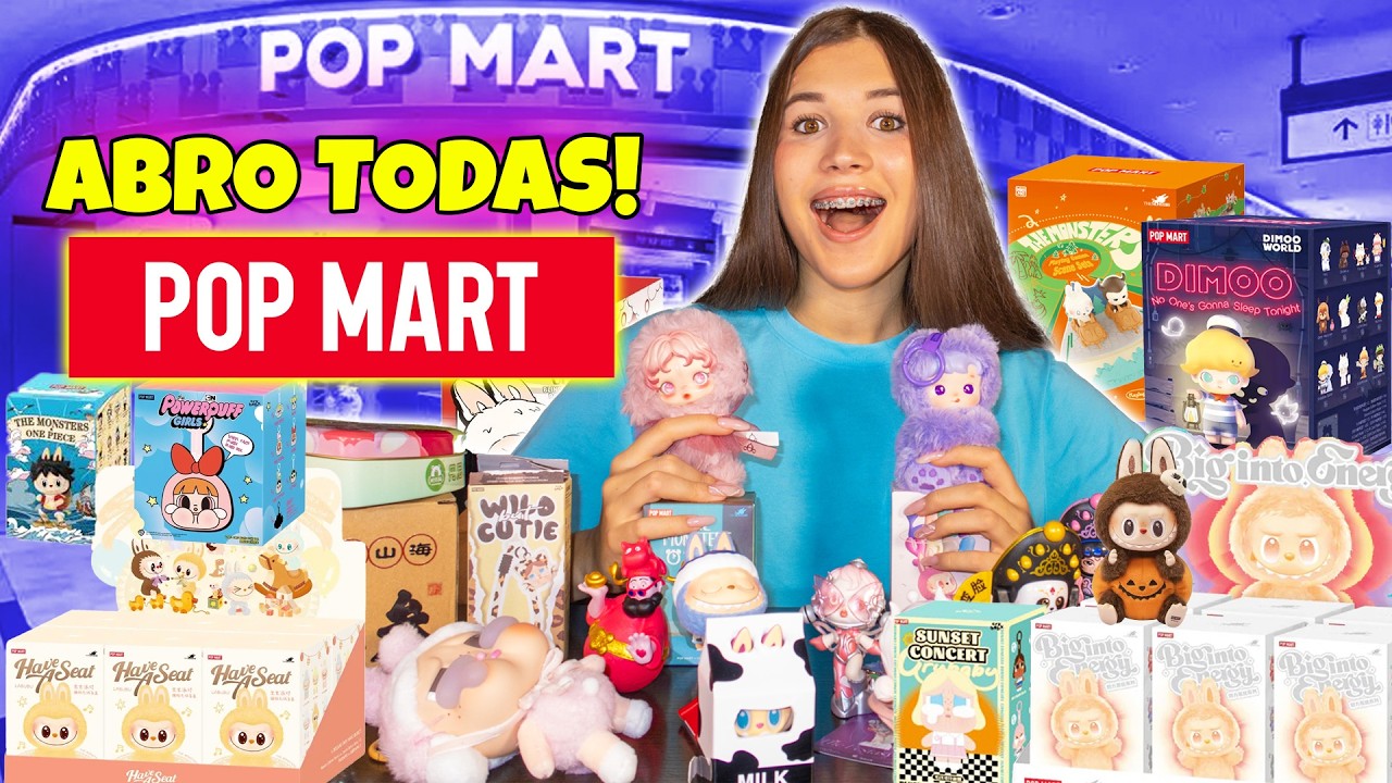 ABRO TODAS LAS CAJAS SORPRESA DE POP MART - y me toca ESTO! | Daniela Golubeva
