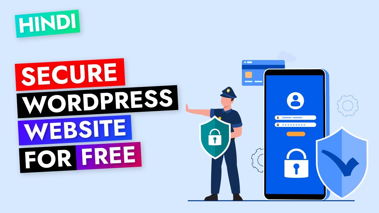 HINDI - How to Secure WordPress Website from Hackers with itheme Security Plugins + CloudFlare Setup