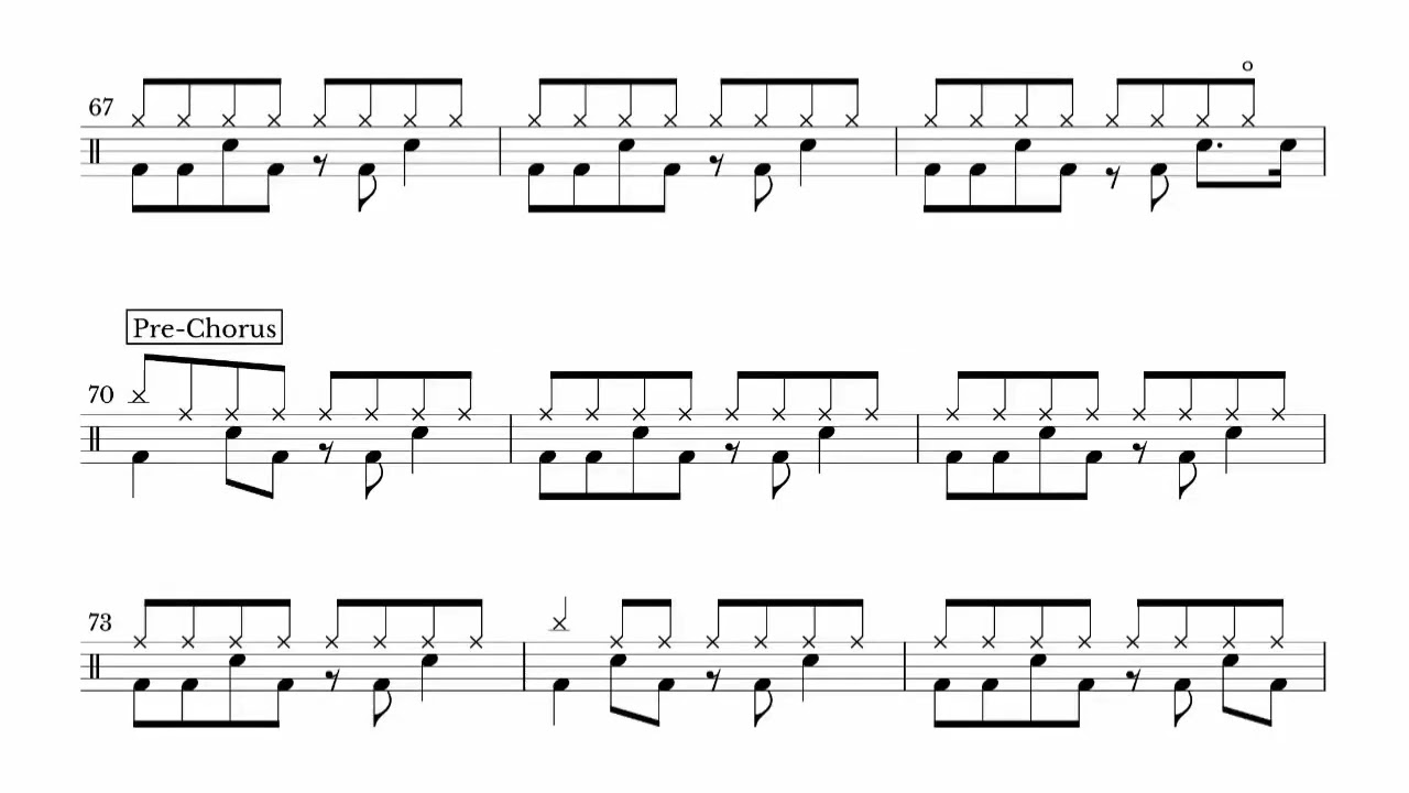 Spider - Aladin (Drum Score)