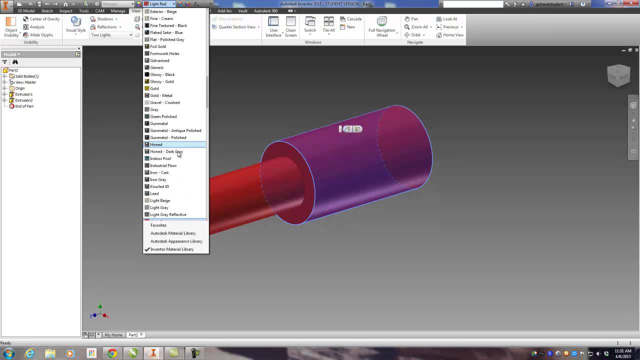 Knurling on Inventor