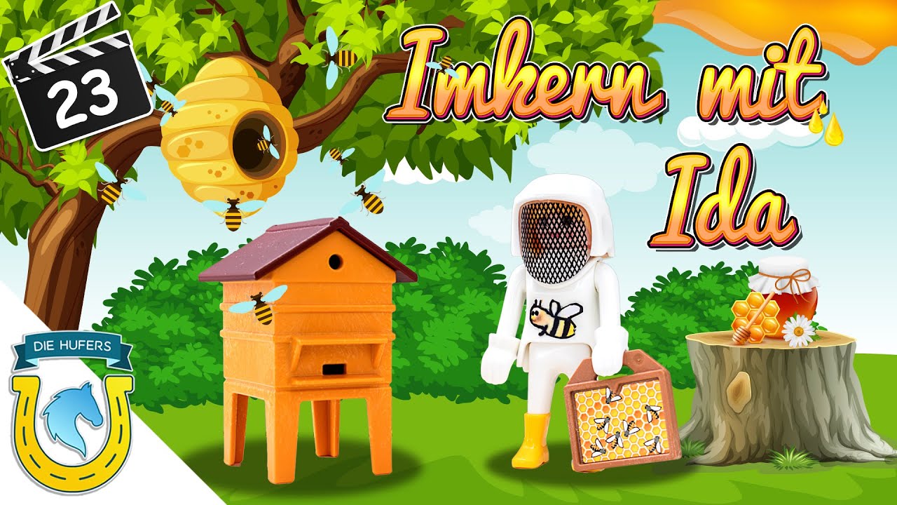 Playmobil Die Hufers - Folge 23: Imkern mit Ida 🐝 🍯 | Playmobil Film Deutsch