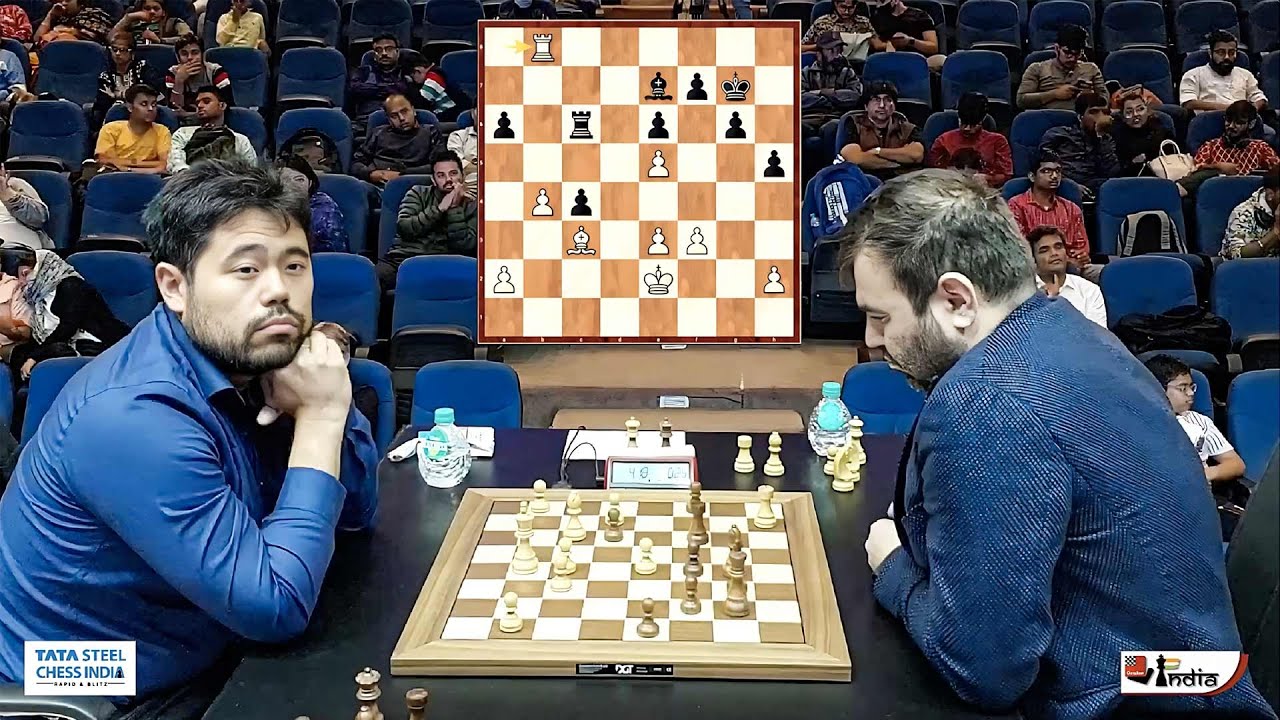 Hikaru Nakamura Strikes Back! | Hikaru vs Mamedyarov | Tata Steel Chess India Rapid Round 4