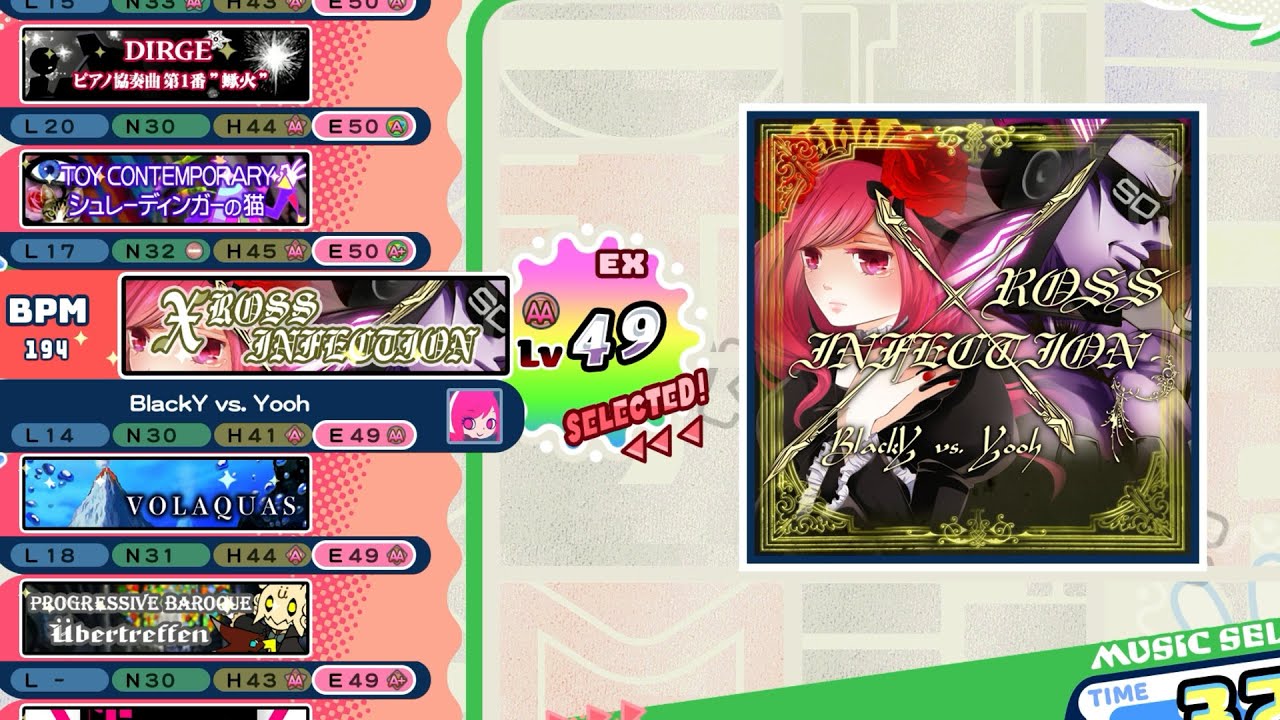 XROSS INFECTION EX【ポップンミュージックHigh☆Cheers!!】