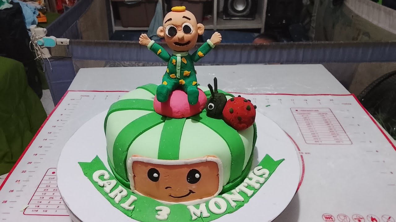 MY VERSION OF COCOMELON  CAKE