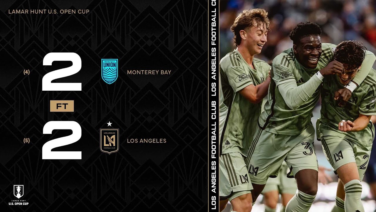US Open Cup Highlights | LAFC vs. Monterey Bay FC 5/9/23