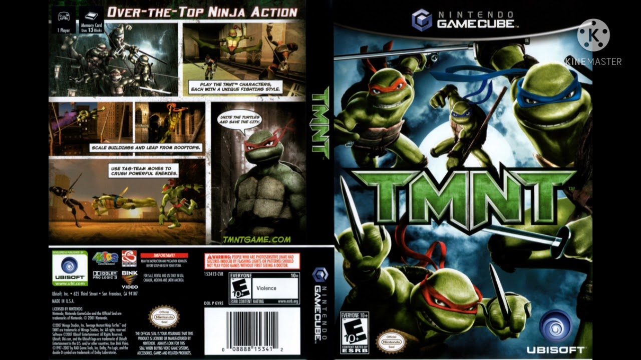 TMNT (2007) The game : Main Menu Theme (Extended 15 minutes)