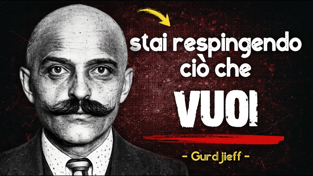 Ti autosaboti ogni volta che puoi crescere | Gurdjieff