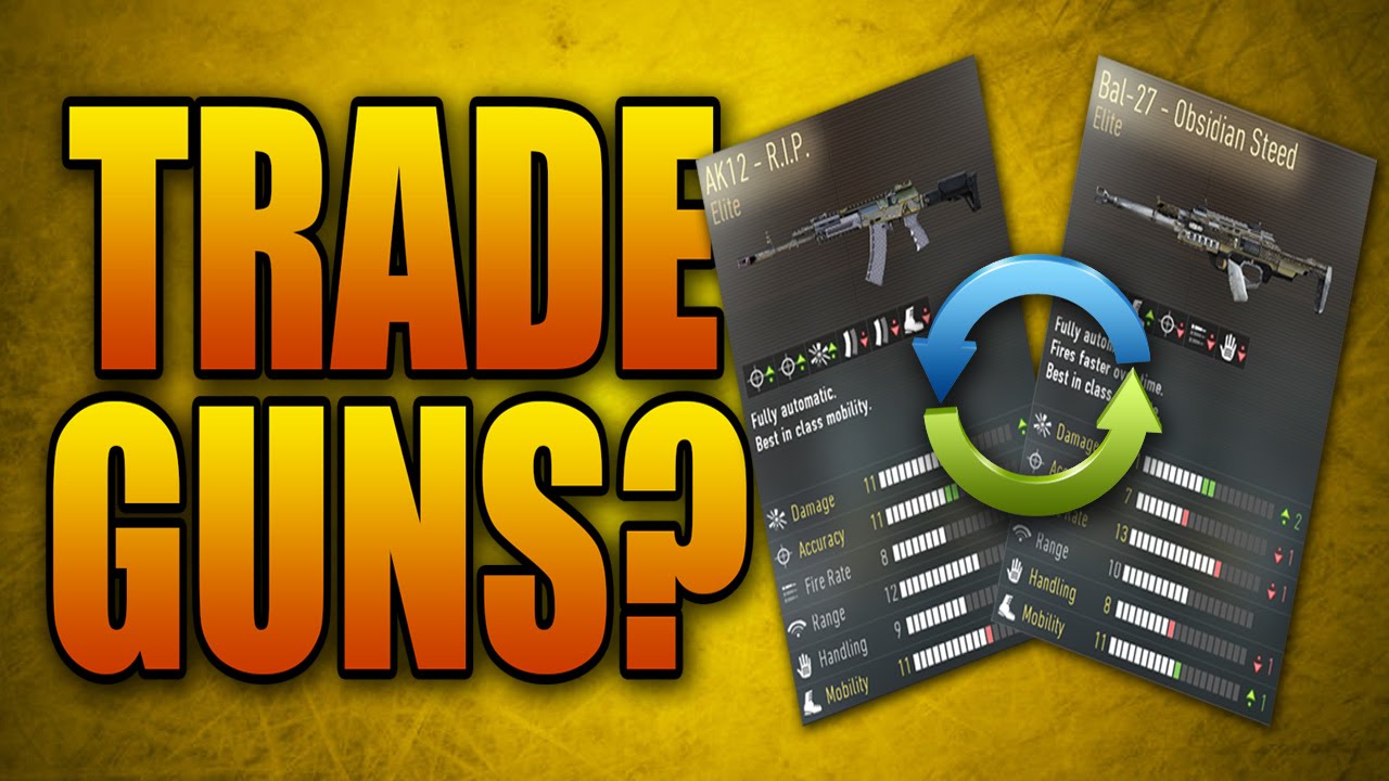 Weapon Trading System in Advanced Warfare? (Plus Direct Elite Weapon Unlocks)