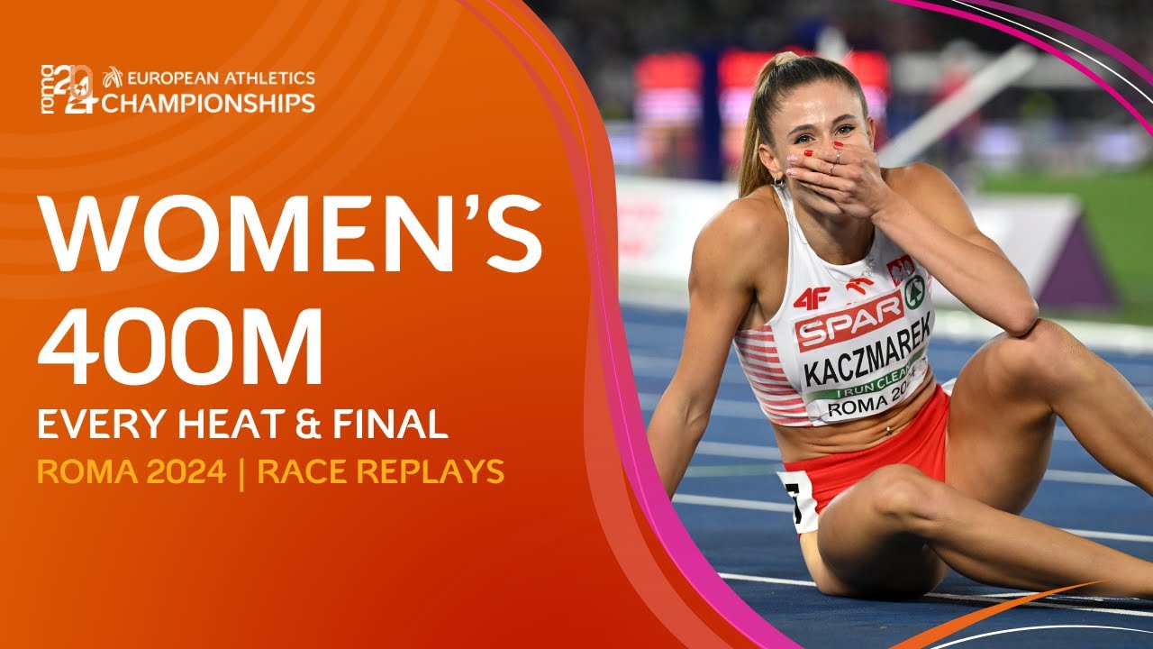 Scintillating Finish! 🤯 EVERY Heat & Final of the Women's 400m | Rome 2024