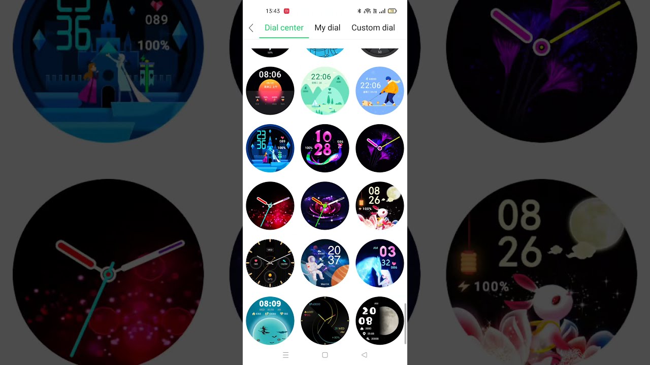 Glory Fit Ansroid application on Kieslect K10 Smart Watch