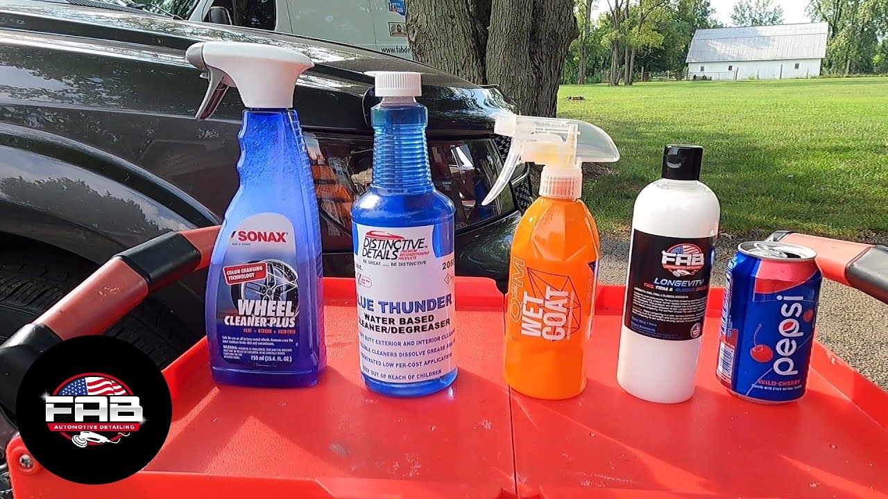 How to Do a Proper Clean of Wheels, Tires & Wheel Wells!