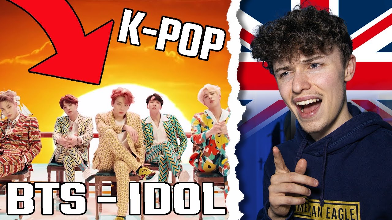 BRITISH GUY LISTENS TO K-POP FOR THE FIRST TIME | BTS - IDOL (British Reaction) | TWReactz