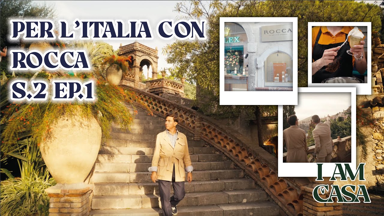 OROLOGI SPECIALI a TAORMINA - Per l'Italia con ROCCA by IamCasa alla scoperta della Sicilia!