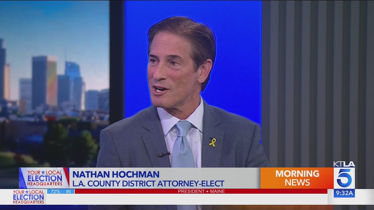 L.A. County DA-elect Nathan Hochman discusses Menendez brothers case, other issues