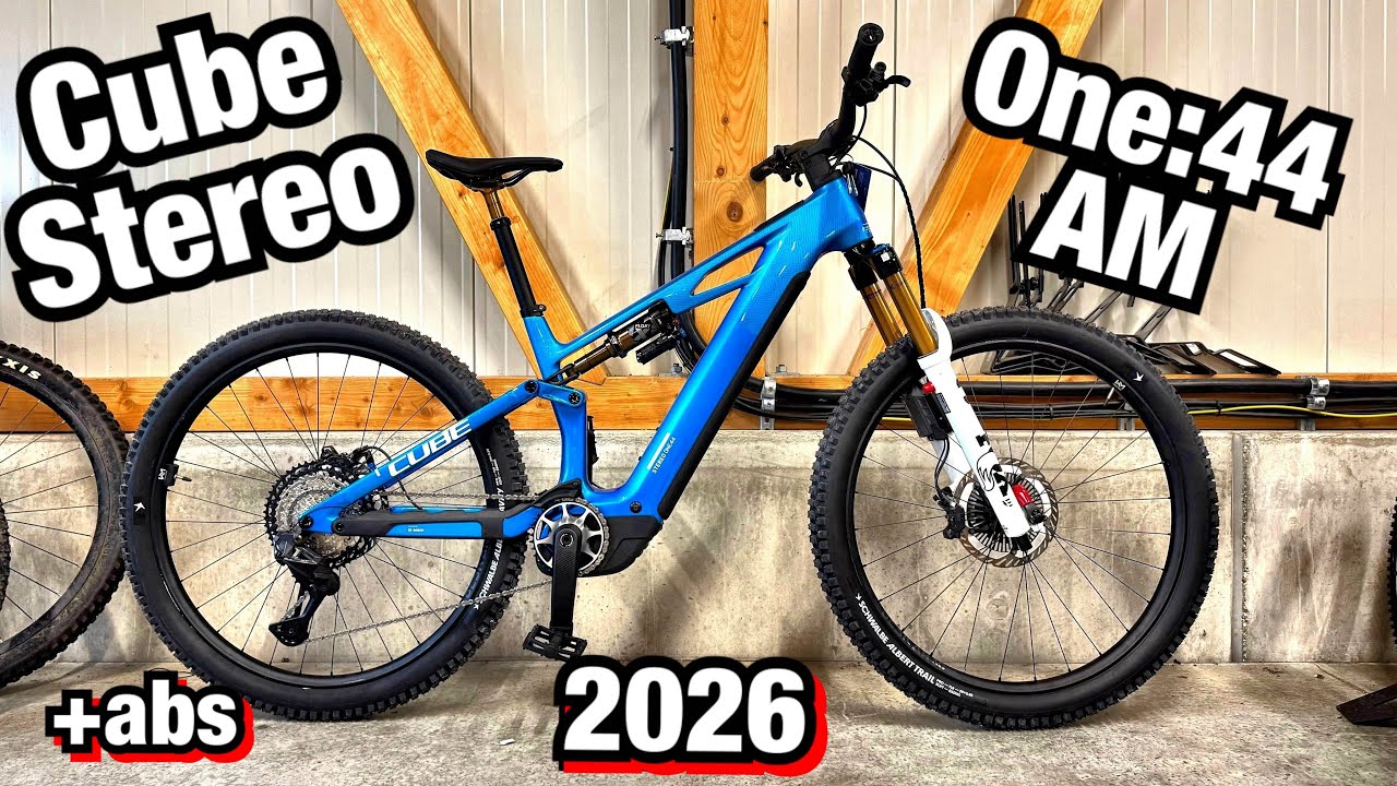 Cube STEREO HYBRID ONE44 HPC AT 800 2026 року! ABS, Bosch Gen 5 з автоматичною трансмісією XT diO2