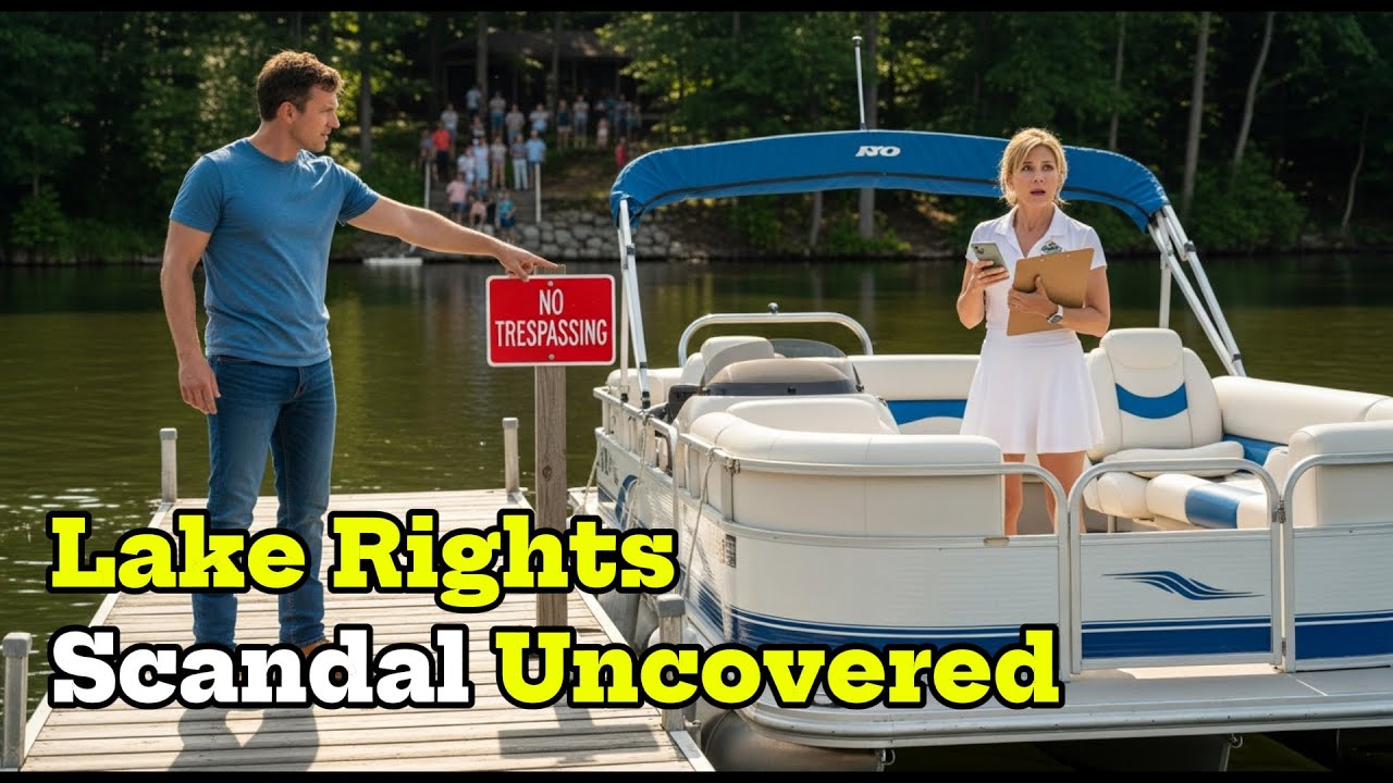 HOA Karen Tried to Kick My Guests Off the Lake — Froze When I Told Her “It’s My Private Land