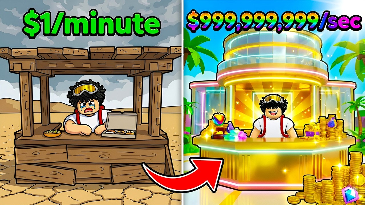 Building a MAX LEVEL Market for MILLIONS in Roblox!