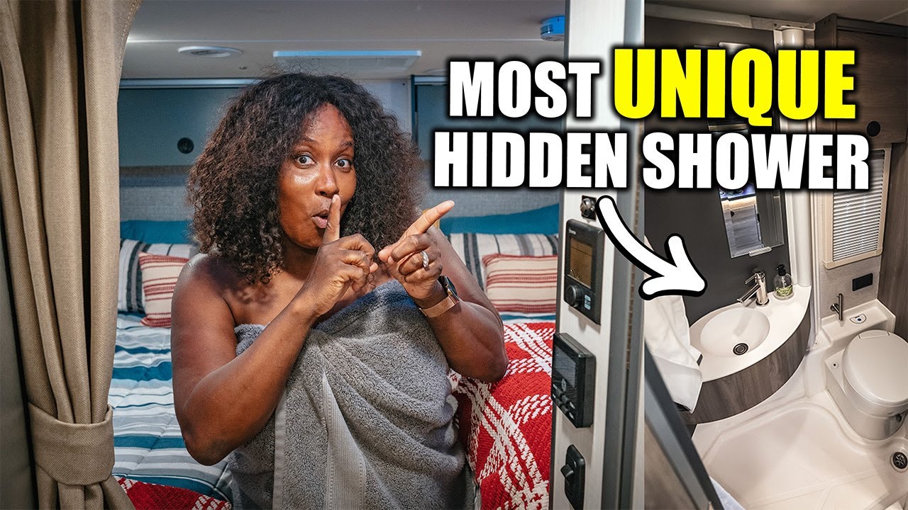 I Discovered the SECRET to the Perfect Wet/Dry Bath in my Camper Van! (RV Life)