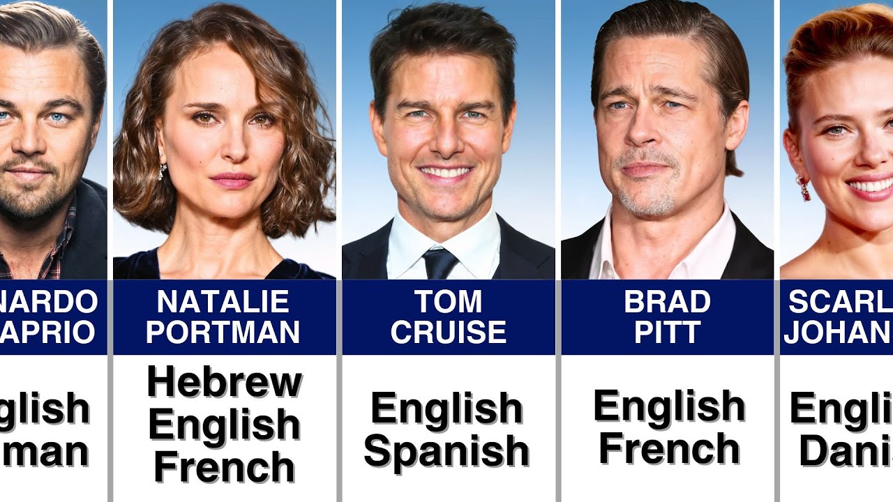 How Many Languages Do Hollywood Stars Actually Speak?