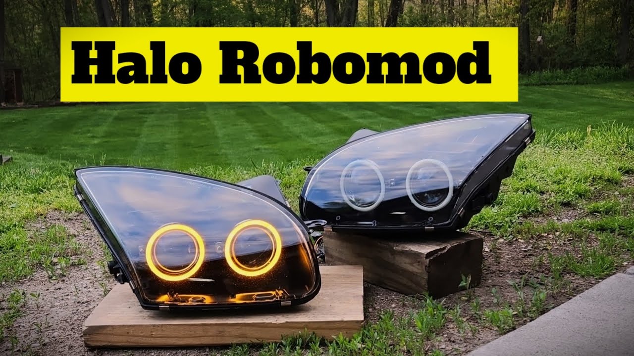 1998 Mitsubishi 3000gt Vr4 Build Ep. 14 (Halo Robomod Headlights)