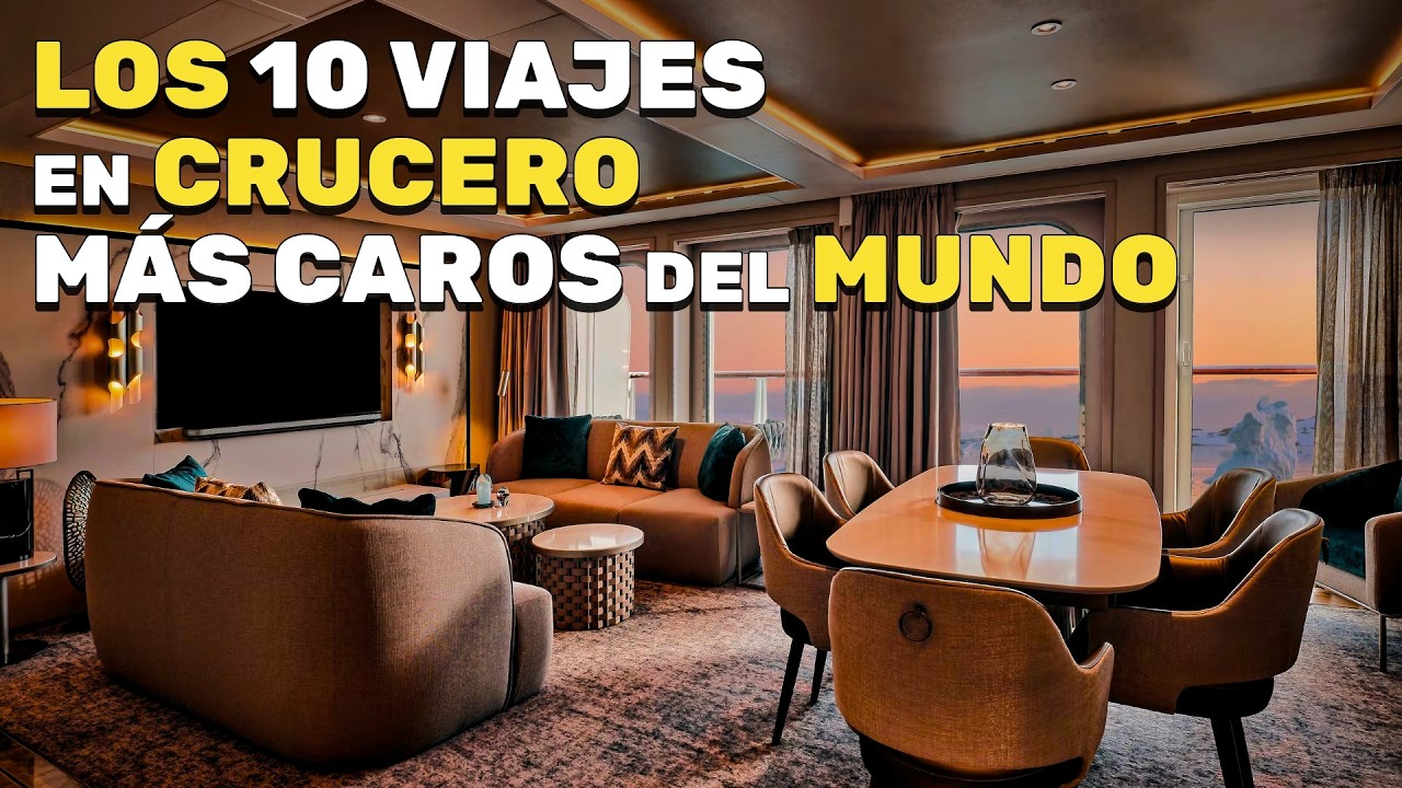 Top 10 Vacaciones en Crucero M&aacute;s Caras: &iexcl;Lujo sin L&iacute;mites en Alta Mar!