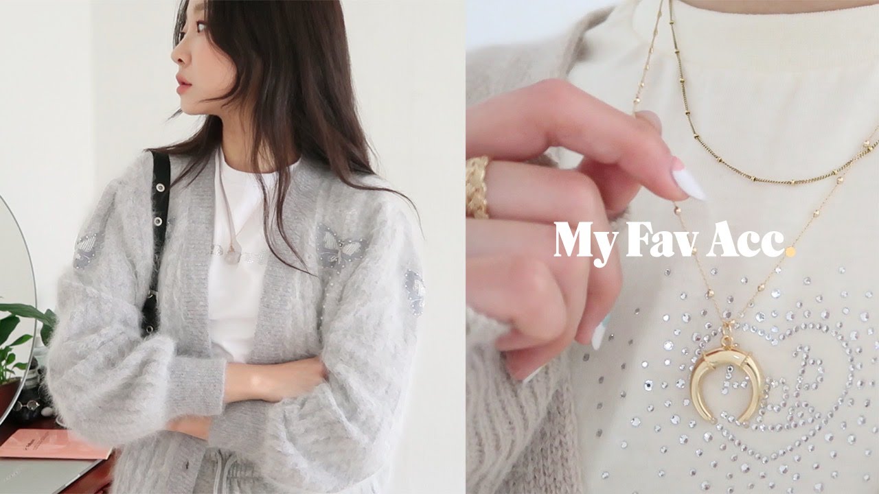 MY FAVORITE ACC. 좋아하는 다섯가지 악세사리 브랜드 & 네가지 봄옷 아웃핏 | kyurin 규린