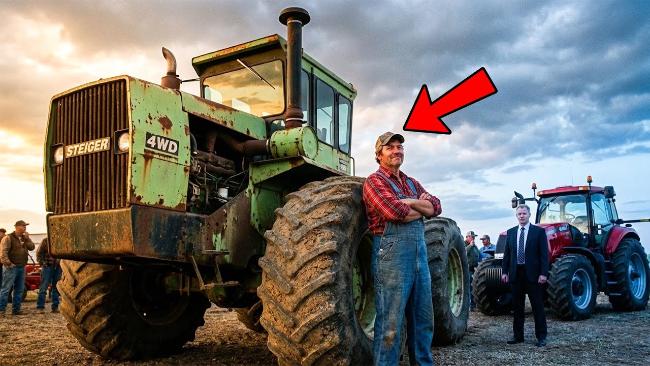 The Giant Steiger Was Paid-off Scrap... The Bank Went Bankrupt At Auction Silence