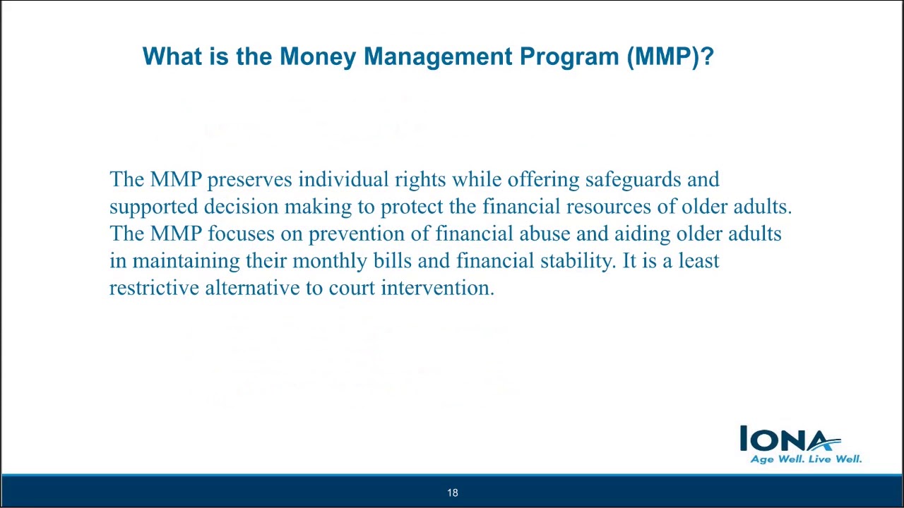 Programs for Older Adults Who Have Experienced Financial Exploitation