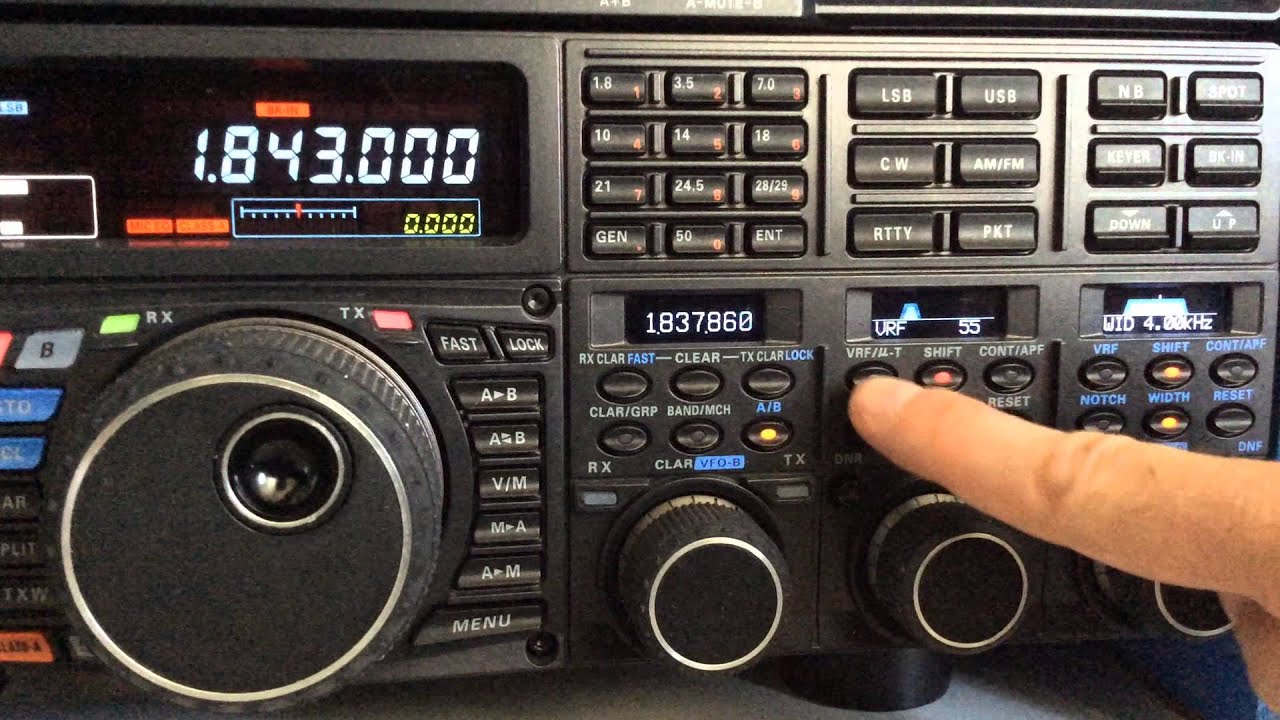 Yaesu FTdx5000 il filtro vrf